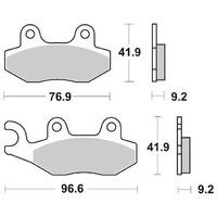 BremsbelÄGe SBS 163 HF Benelli Macis 150 2012 2013