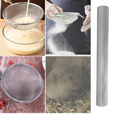 Wire Mesh 304 Stainless Steel Fine Wires Meshes Sheets Wire Screen Roll for D...