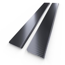 Einstiegsleiste Stahl für Honda Civic VIII Hatchback 3 Türen 2006-2011 schwarz 2