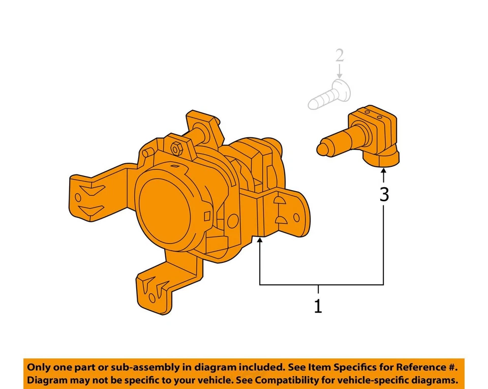 SE ADAPTA A CHEVROLET SPARK SPARK 2013-2015 LÁMPARA EV ASM-FRT niebla 95987120 - nuevo fabricante de equipos originales Foto 3 de 4