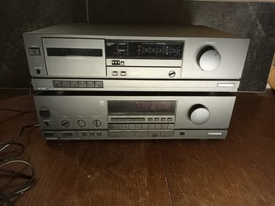 Telefunken HR 780 RDS AM LW FM Stereo Receiver 2x70W + Cassetten Rekorder  HC680