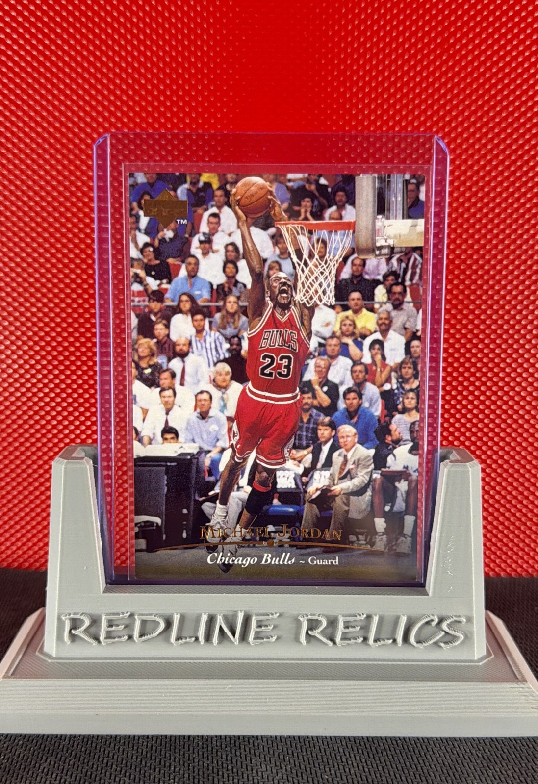 1995-96 Upper Deck - Michael Jordan #23 Chicago Bulls on Front