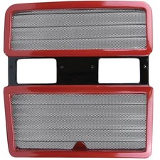 Grille Frame With Silver Screens Fits Case Ih 385 485 585 685 785 885 1970623c2