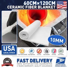 2500F 1/4" x 47" x 24" Ceramic Fiber Insulation Blanket Ceramic Fiber Fireproof