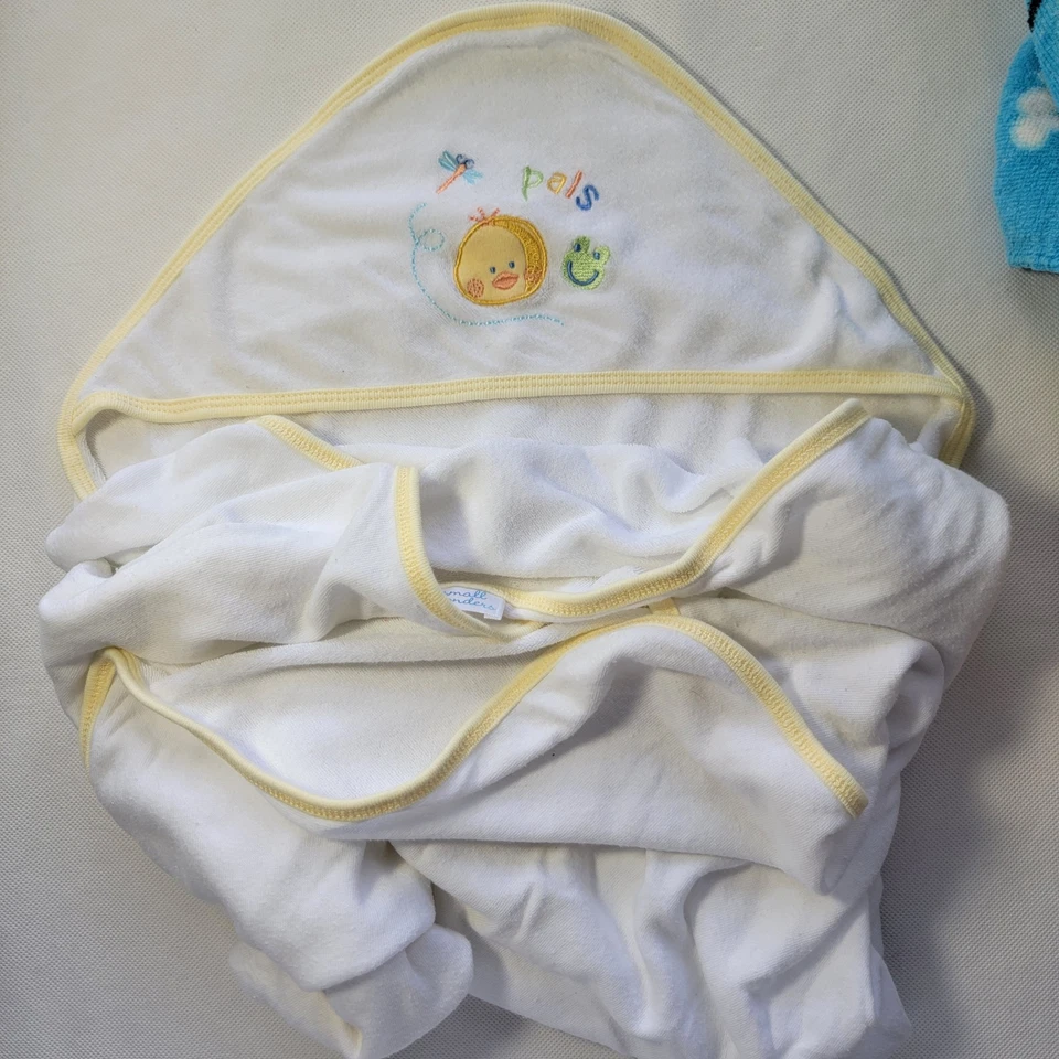 10 toallas envolventes con capucha bebé: mono perro tiburón pingüino rana Carter's Circo y más Foto 4 de 4