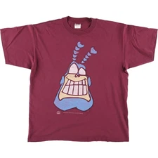 Vintage 90'S Murina "The Tick" character print T-shirt Made in USA Men's XL