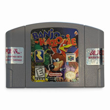 Nintendo Banjo-Kazooie (Banjo-Kazooie) N64 Platform Game NTSC-U/C E