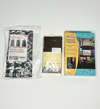New Lot of 3 Baby Accessories Nursing Cover, Car seat Cover, Backseat Organizer