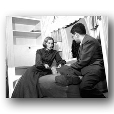 Joan Fontaine Sidney Skolsky Photo 8x10 Jane Eyre 1943 Movie Set