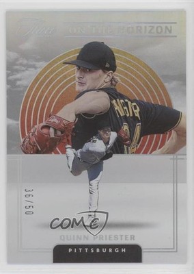 2023 Panini Three and Two On The Horizon Holo Silver 36/50 Quinn Priester c8a