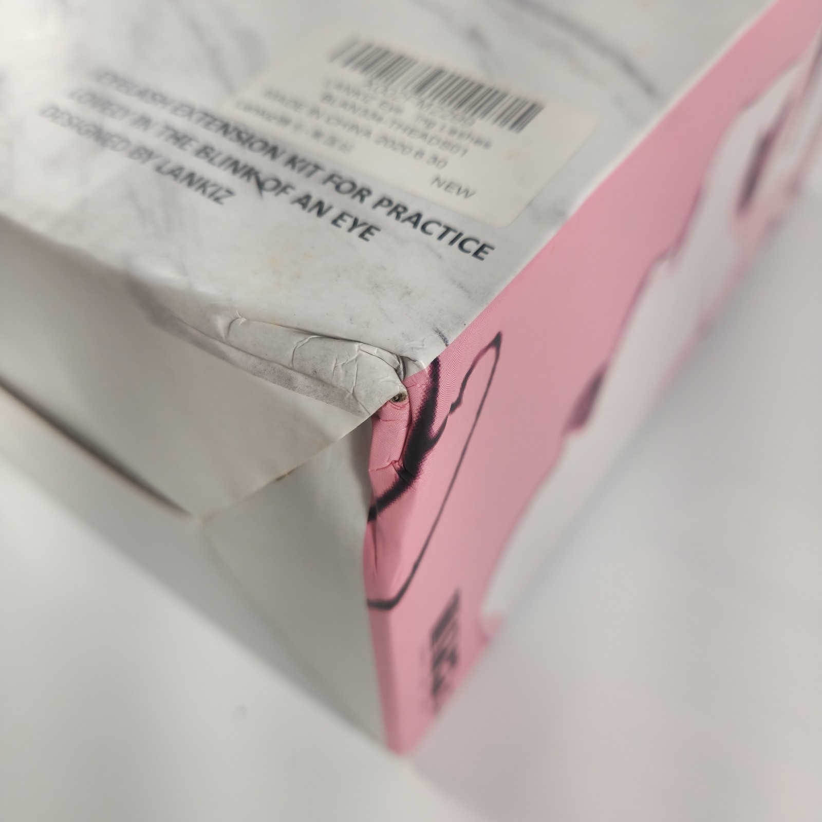 LANKIZ Eyelash Extension Kit with Mannequin Head Practice Exercise Set Training