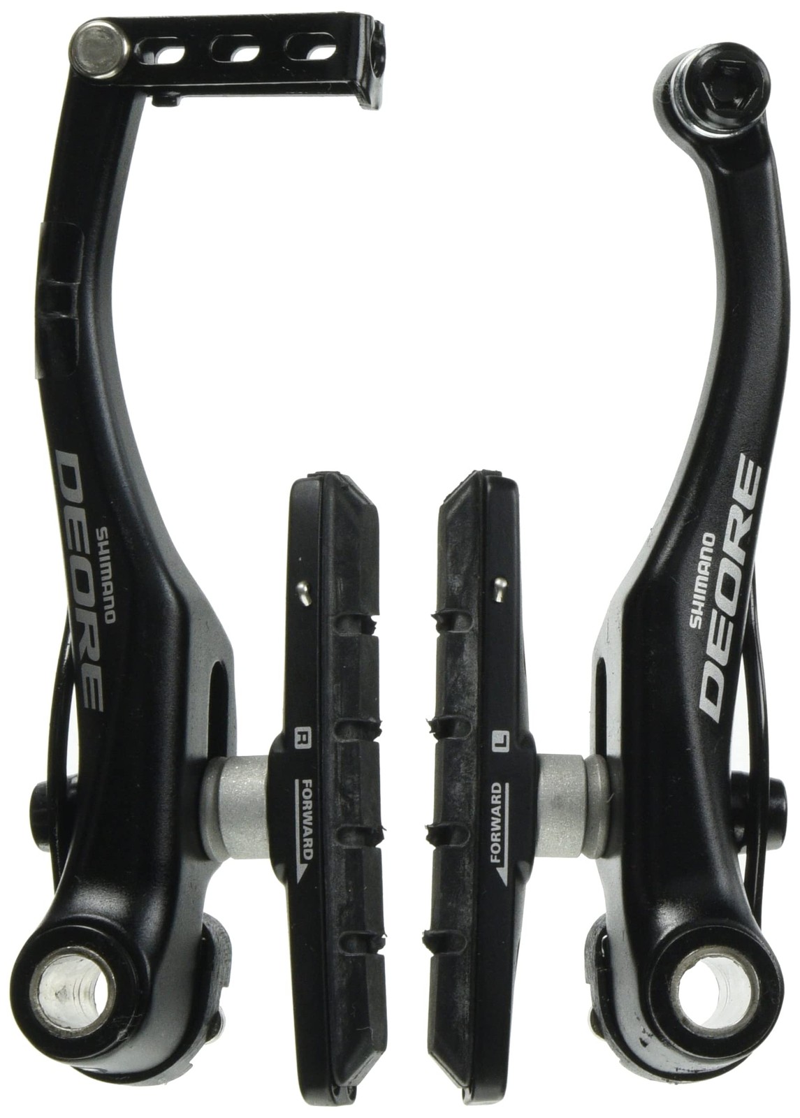 Shimano BR-T610 Deore V-brakes, front, black