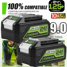 24V 9.0AH 12.0AH Li-ion G-24 Battery For Greenworks 24Volt 29852 29842 29322 New