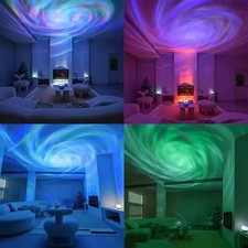 Projector Galaxy Starry Sky Night Light Ocean Star Party Speaker LED Lamp Remote