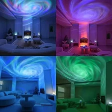Projector Galaxy Starry Sky Night Light Ocean Star Party Speaker LED Lamp Remote