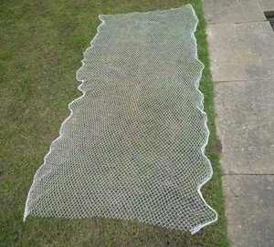 Offcut of Old Vintage Nylon Sprat Fishing Net