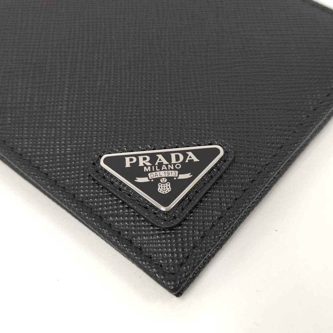 Jacquemus PRADA Bifold Wallet Money Clip Bill Purse Saffiano Leather Used SKAI-0 thumbnail 5