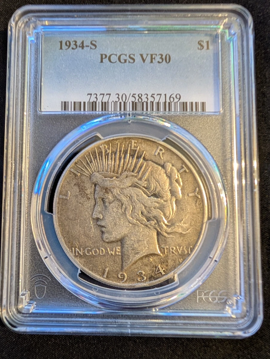 San Francisco 1934 Year Peace Dollars (1921-1935) for sale | eBay