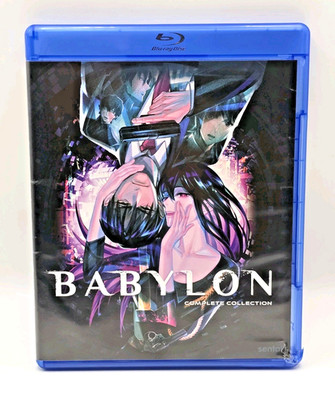Babylon Blu-Ray Japanese Anamorphic Anime Complete Series 2019 Subtitled 2 Disc
