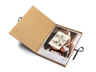 Box Set mit zehn weiblichen Akt-Kunstdrucken blond 10 x 8 Zoll limitierte Verfügbarkeit