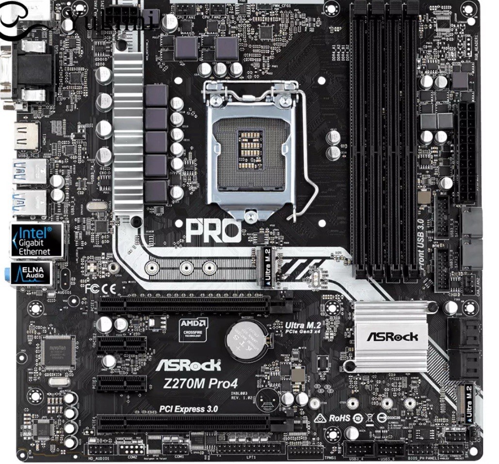 Z270 Pro4 Micro Z270m Pro 4 ASRock Z27OM Pro4 Desktop Motherboard