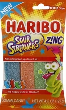 Haribo Sour Streamers 3.6oz