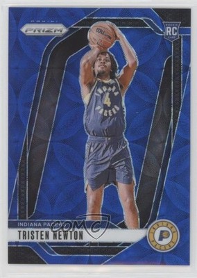 2024-25 Panini Prizm Choice Blue Prizm 24/49 Tristen Newton #261 Rookie RC 0m89