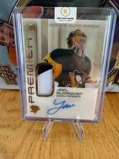24-25 Premier Hockey Acetate Rookie Auto Patch Gold AR-BL Joel Blomqvist #/65