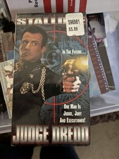 Judge Dread VHS 1995 Brand New Sealed Sylvester Stallone L k  