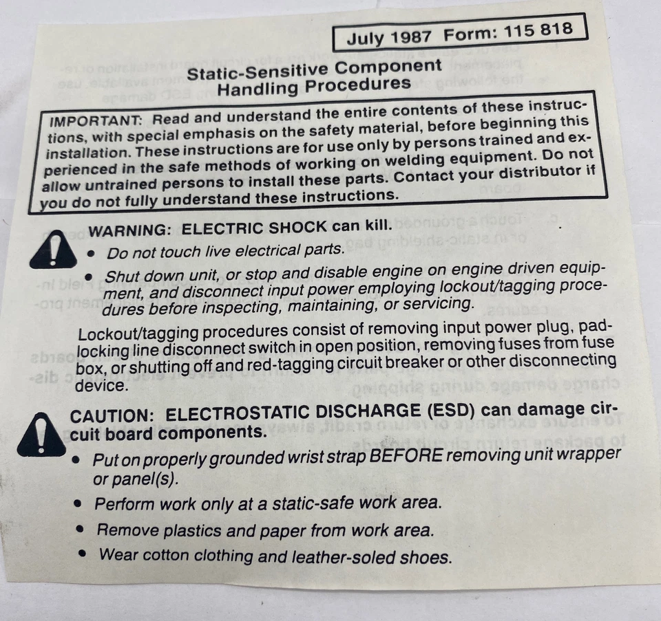 Miller Electric 132140 Burnback Control Panel - Image 2 of 4