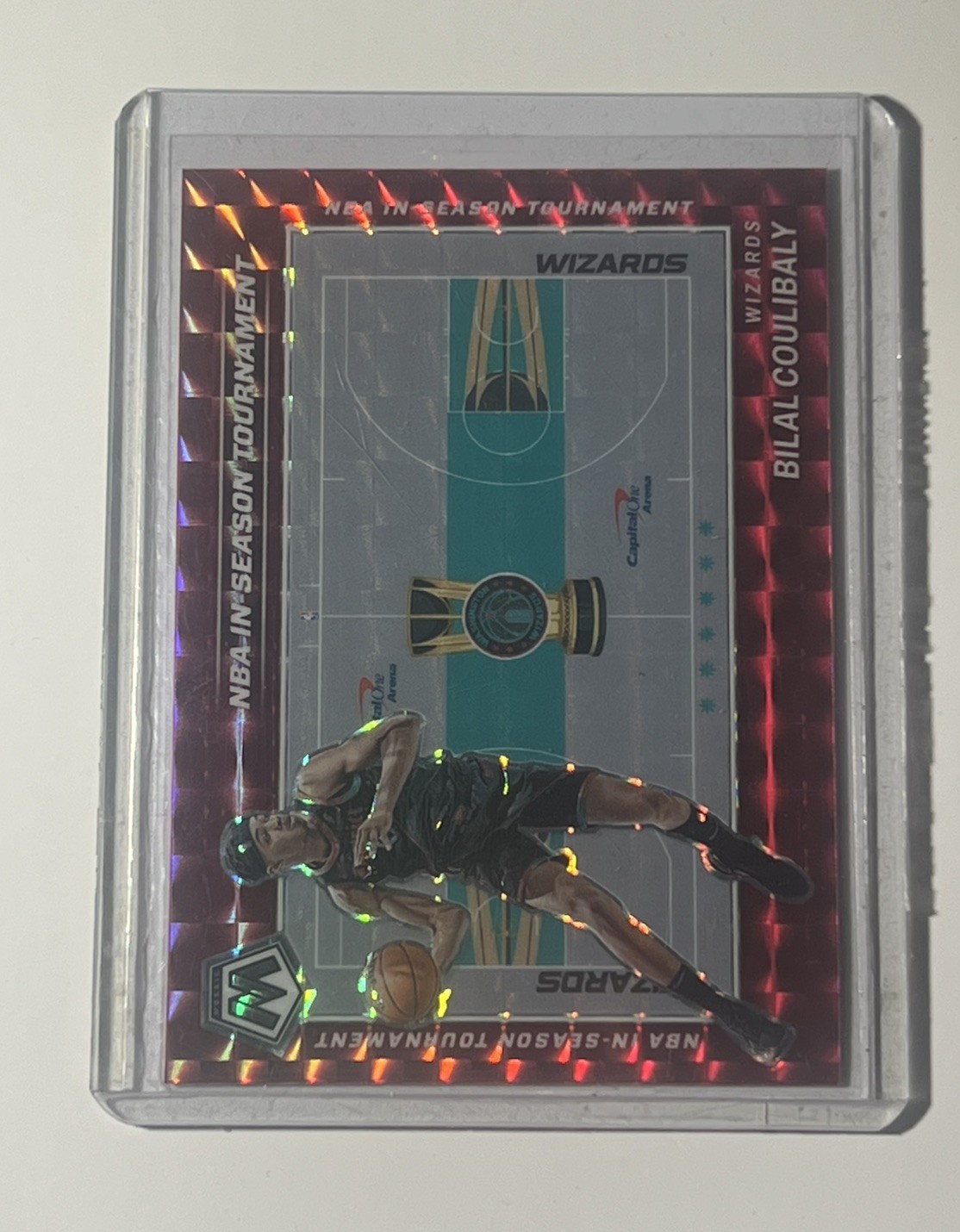 2023-24 Panini Mosaic NBA In-Season Tournament #3 BILAL COULIBALY Rookie Card RC