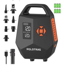 Polotrag Paddle Board Pump SUP Pump Electric Portable with Auto-Off/Deflation