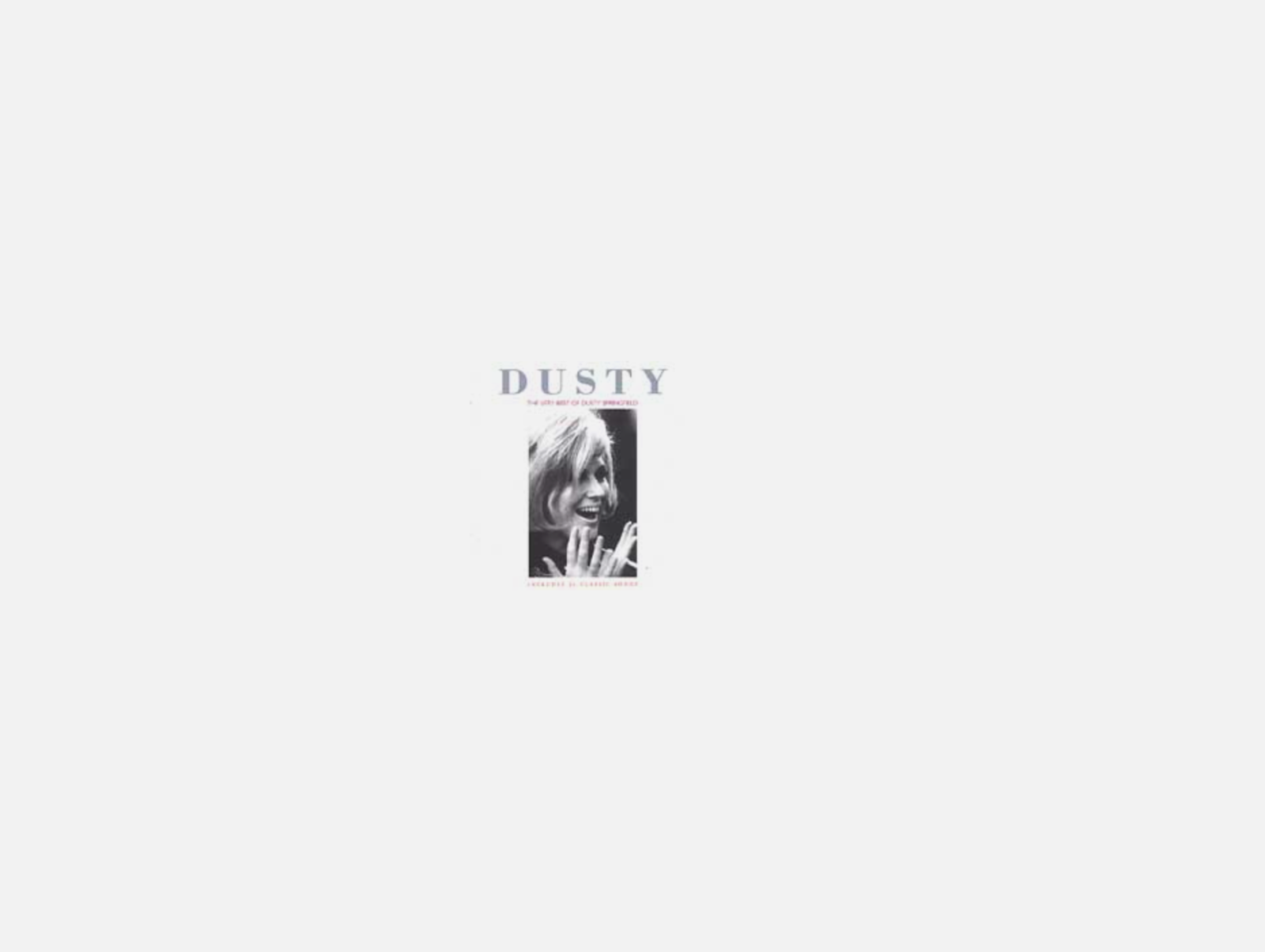 VERY BEST OF DUSTY SPRINGFIELD [New & Sealed] CD