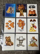 2004 GARFIELD The MOVIE Vinyl Window Clings/Sticker Lot 34 of 42 Set - Pacific