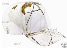 realtree snow camo hat