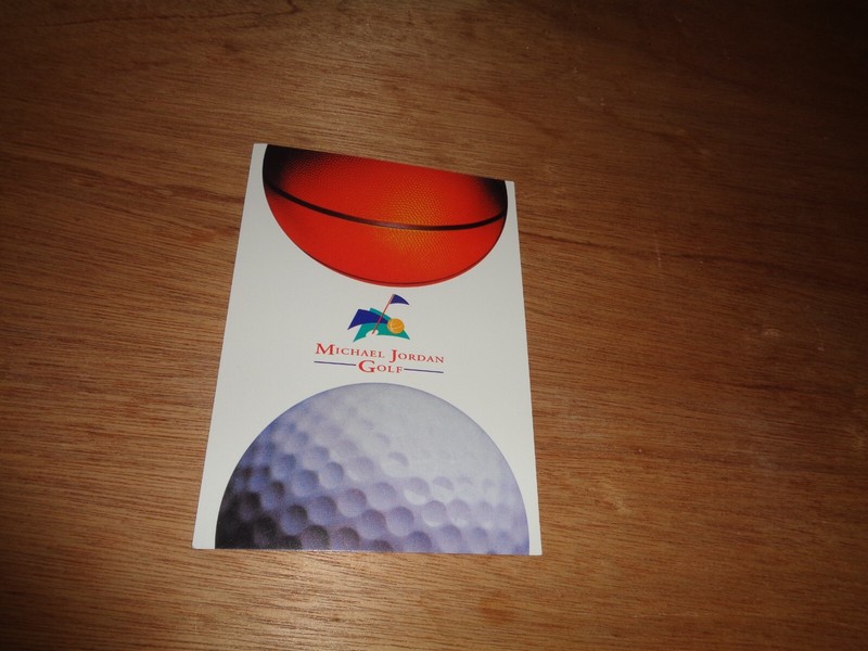 Michael Jordan Golf Post Card