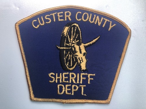 Custer County Idaho Sheriff Patch