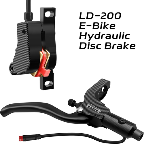 LD-200 Set Di Freni a Disco Idraulici a 2 Pistoni per Ebike, Kit Freno Idraulico - Foto 7 di 12