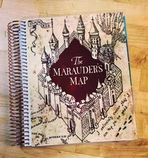 Harry Potter Marauder's Map Cover Set for use with an Erin Condren Life Planner~