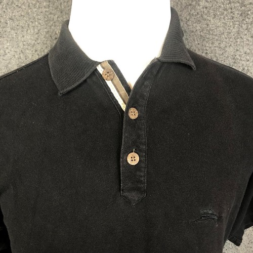 Tommy Bahama Relax S Sailfish Men's Short Sleeve Dark Blue Polo Shirt EUC - Picture 3 of 8