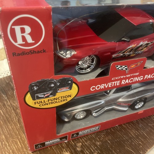 VTG NIB Corvette Racing 2 Pack Radio Shack Radio Controlled RC Past & Present - Picture 5 of 7