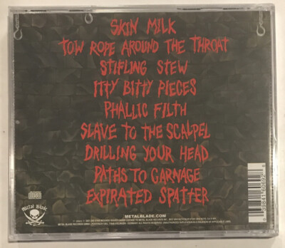 200 STAB WOUNDS CD デスメタル！ 200 Stab Wounds - Slave to the Scalpel CD 2023 Metal Blade