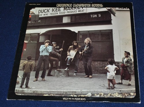 Creedence Clearwater Revival~Willy & The Poor Boys (EX/NM) Tested LP~Fantasy
