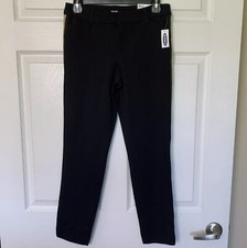 Old Navy Women s Size 2 Black Pixie Ankle Gold Stripe Pants NWT