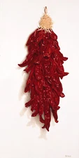 Chili Ristra-Original Print-Still Life-Kitchen Decor-Hot Pepper-Giclee Artwork
