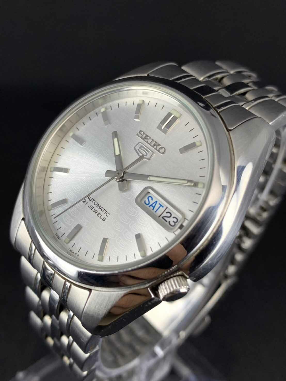 SEIKO5 7S26-01V0 Self Winding Wrist Watch Japan 21 Jewels | eBay