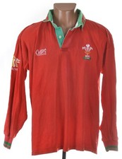 WALES 1996/1997 HOME RUGBY UNION SHIRT COTTON TRADERS SIZE XL ADULT