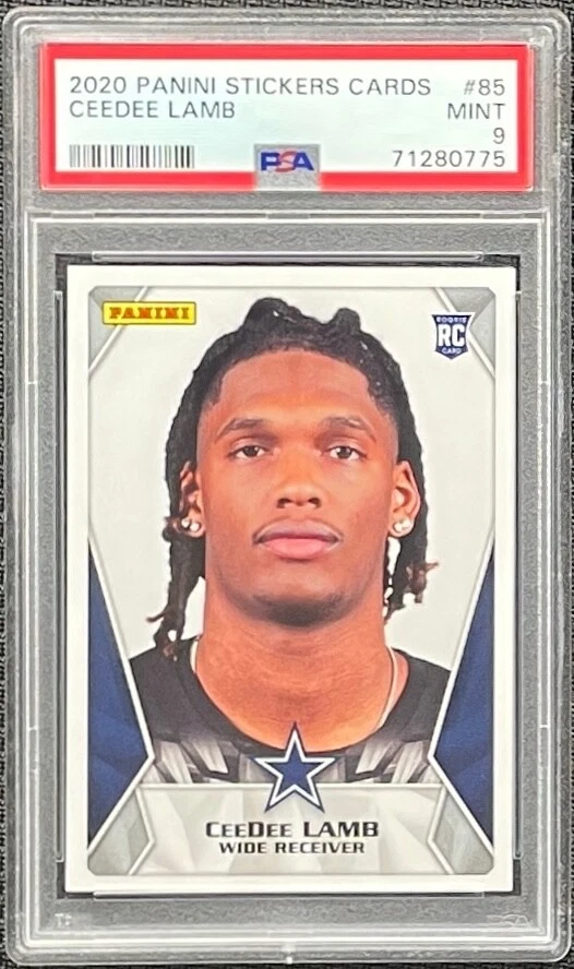 CeeDee Lamb Panini Stickers Cards #85 Base