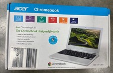 Acer 11.6" Chromebook, Intel Celeron N2840, 2GB RAM, 16GB SSD, CB3-131-C3KD