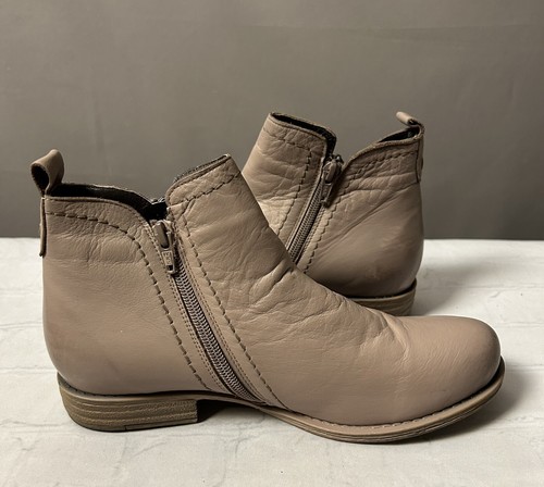 Spring Step Oziel Women's Bootie Size 39 EU 8.5 US Leather Boot Padded Insole - Picture 5 of 9